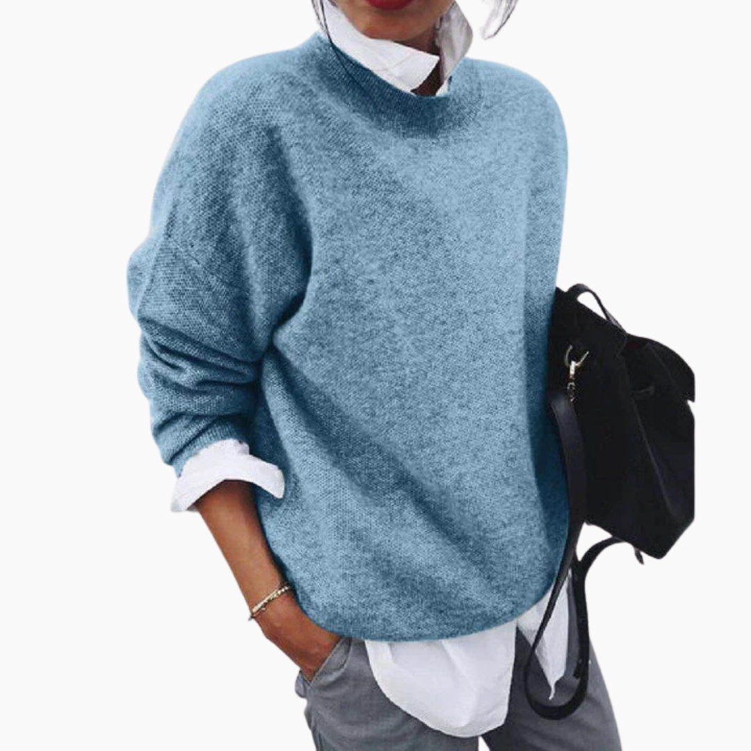Damski Sweter | Z Wysokim Kołnierzem
