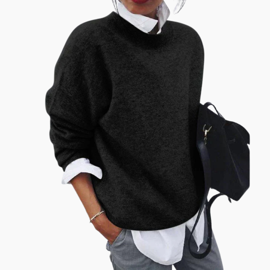 Damski Sweter | Z Wysokim Kołnierzem