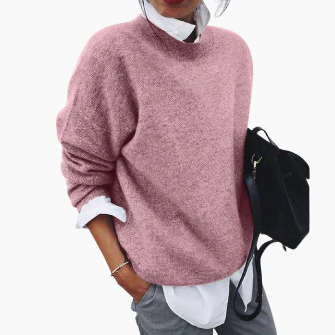 Damski Sweter | Z Wysokim Kołnierzem